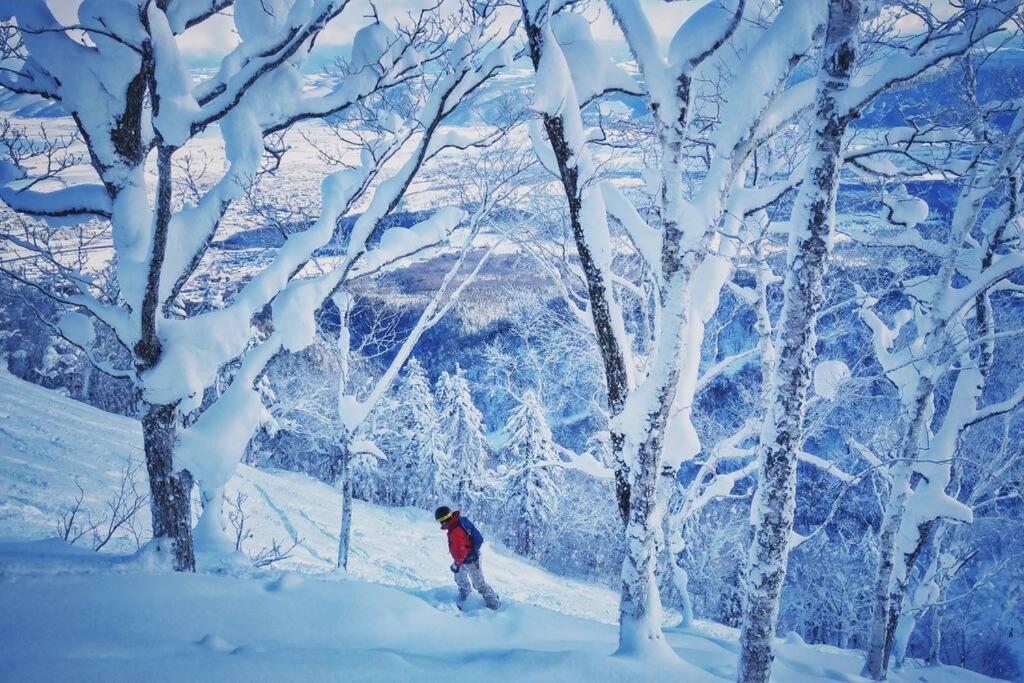Furano Cube Sugar-方糖民宿,步行8Min到雪场,3 Brs,Max 6Ppl מראה חיצוני תמונה